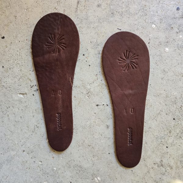 Papoutsi Things Inlegzooltjes Leer<br>Charming Choco