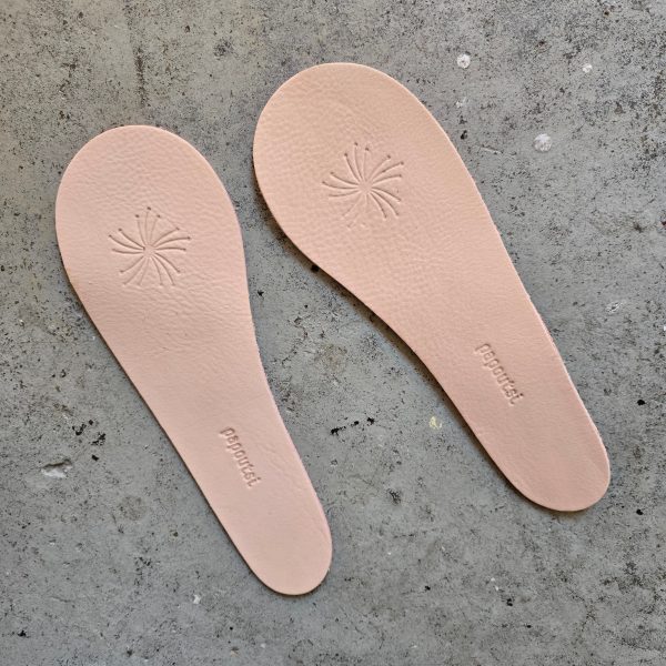 Papoutsi Things Inlegzooltjes Leer<br>Ba Ba Baby Blush