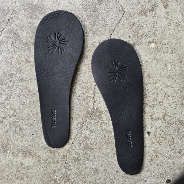 Papoutsi Things Inlegzooltjes Leer<br>Comfy Graphite