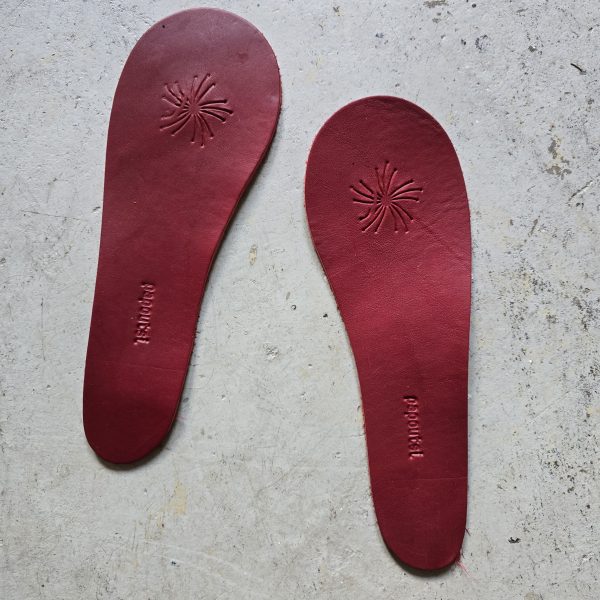 Papoutsi Things Inlegzooltjes Leer<br>Wonderful Red