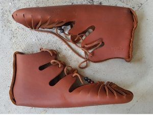 Papoutsi Original High Boot Cosy Camel oude soort