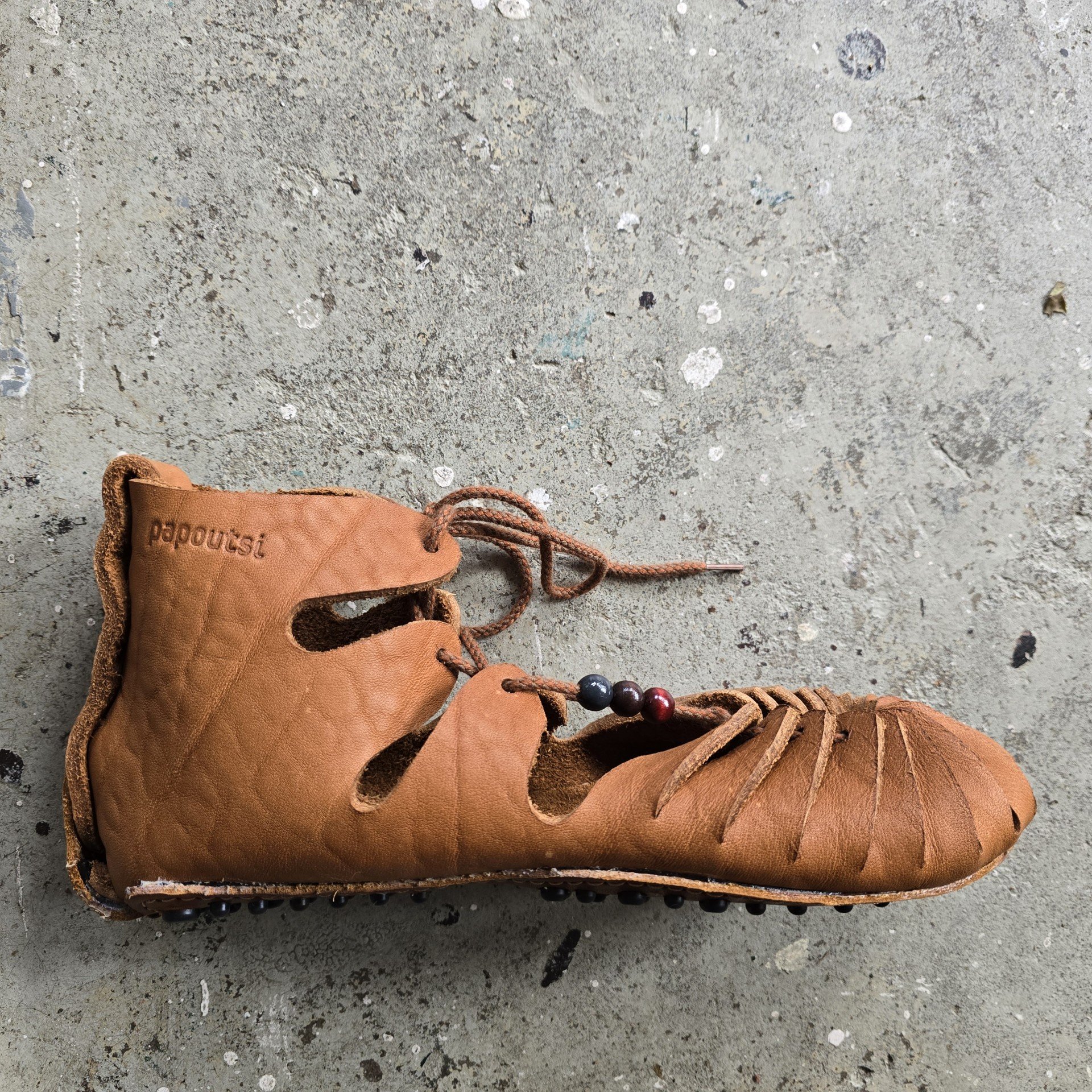 Papoutsi Padots High Boot Cosy Camel