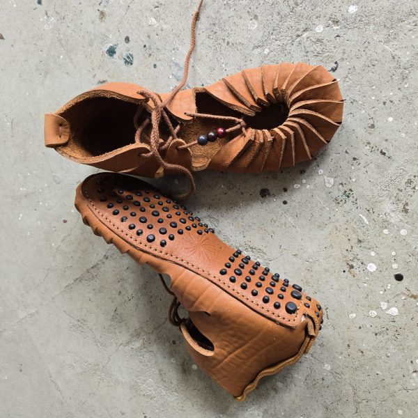 Papoutsi Padots High Boot Cosy Camel