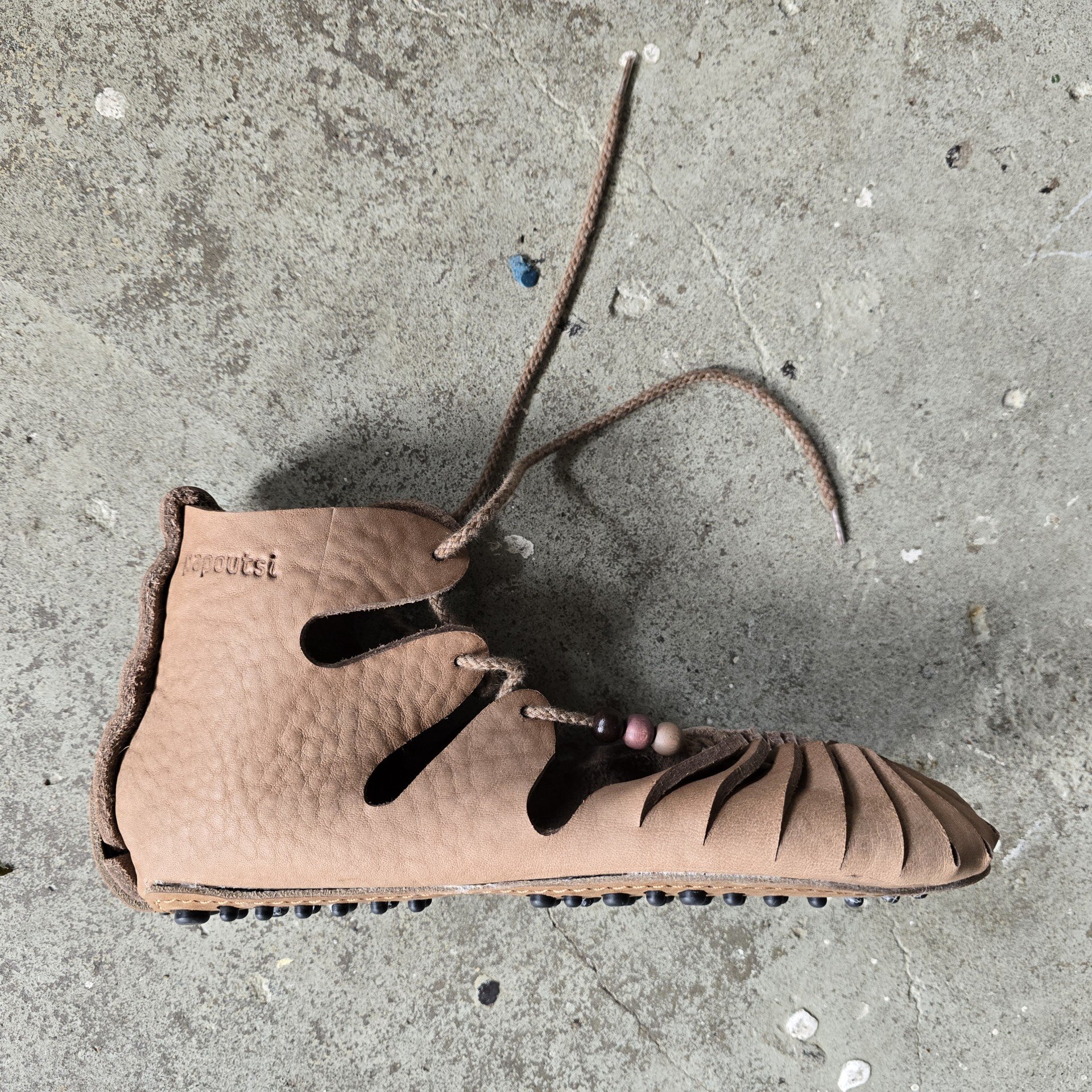 Papoutsi Padots High Boot Tender Taupe