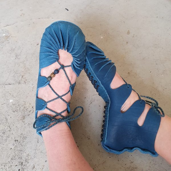 Papoutsi Padots High Boot Happy Hague Blue