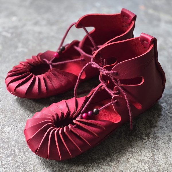 Papoutsi Padots High Boot Wonderful Red