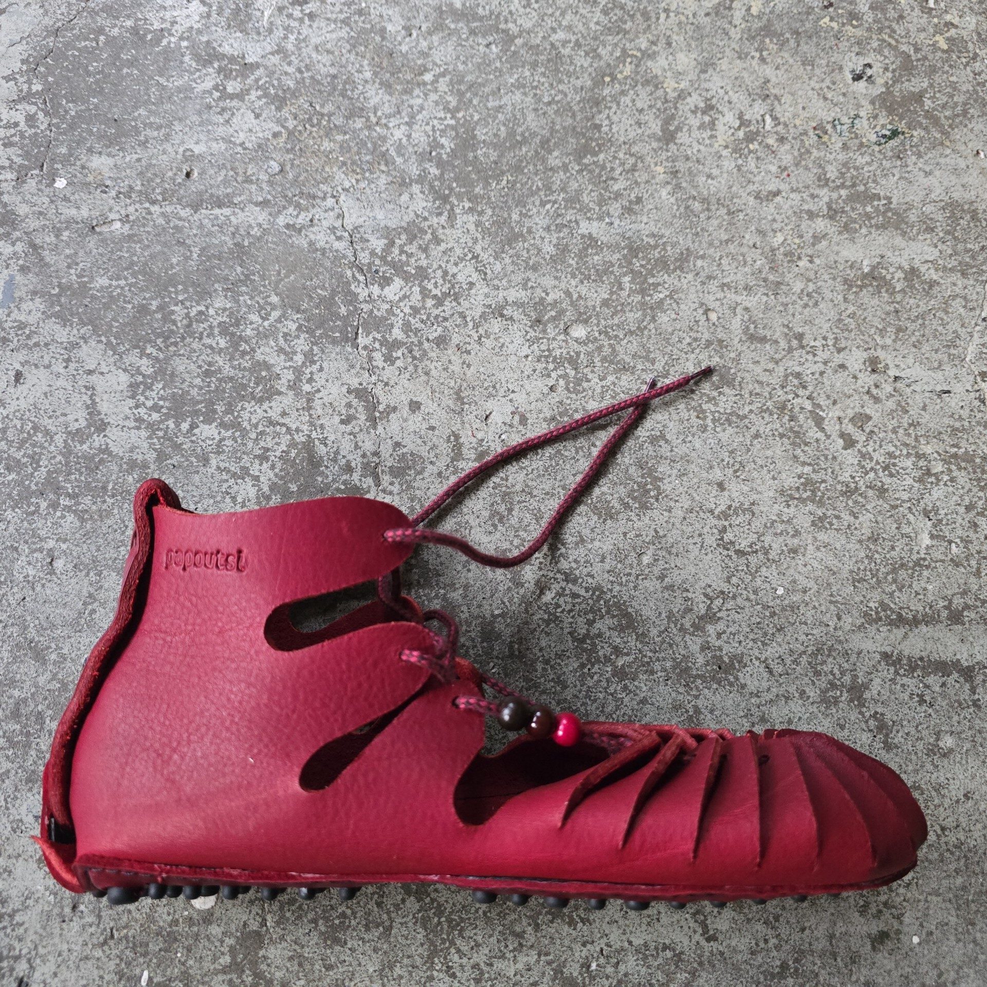 Papoutsi Padots High Boot Wonderful Red