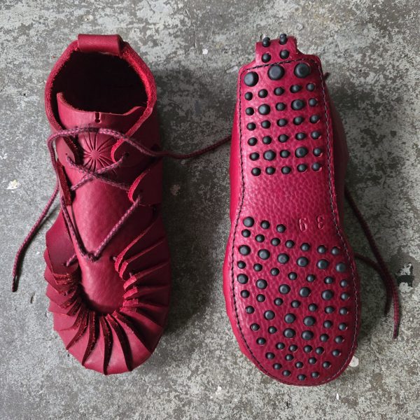 Papoutsi Padots Mocassin Wonderful Red
