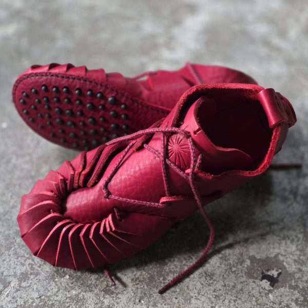 Papoutsi Padots Mocassin Wonderful Red