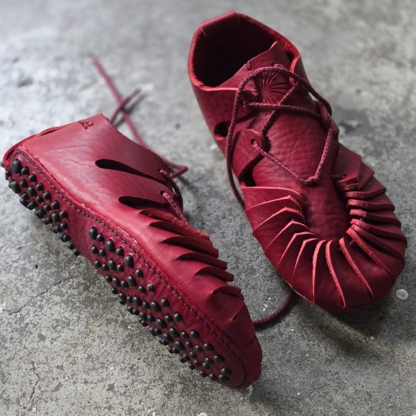 Papoutsi Padots Mocassin Wonderful Red