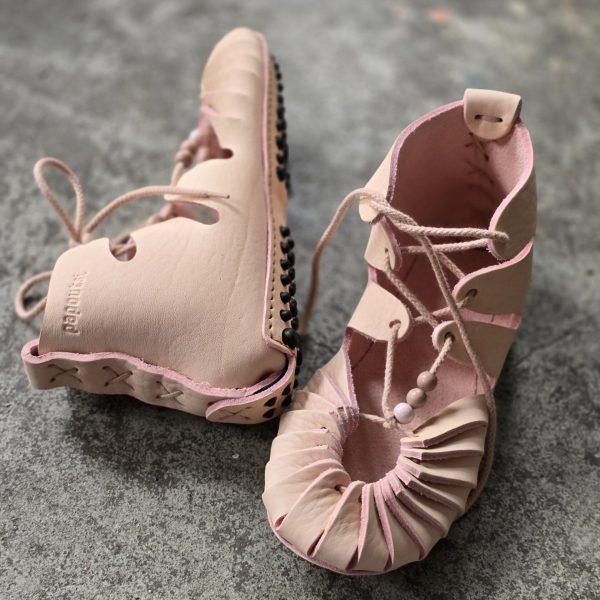 Papoutsi Padots High Boot Ba Ba Baby Blush